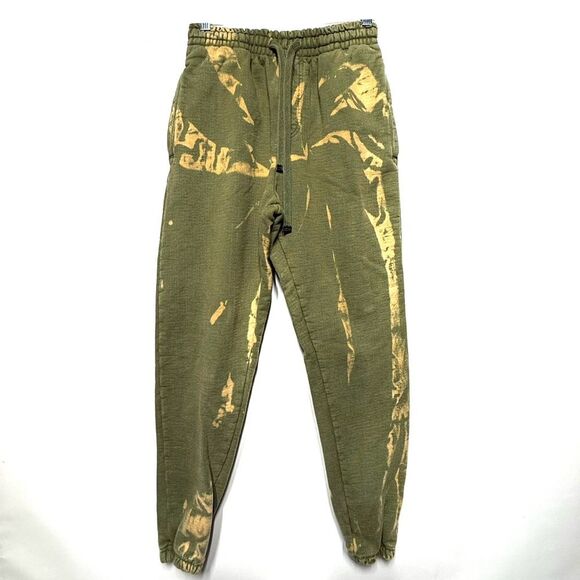 TALENTLESS Heavyweight Sweatpants in Military Green S - Picture 2 of 12